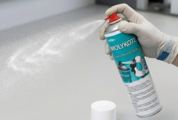 molykote foam cleaner spray
