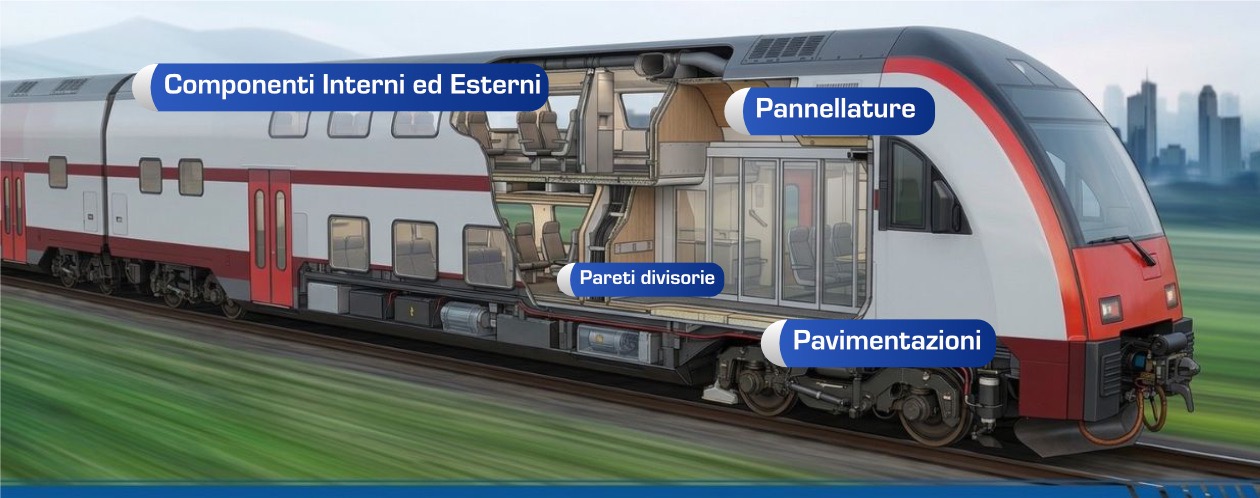 materiali d'anima per il settore ferrovario
