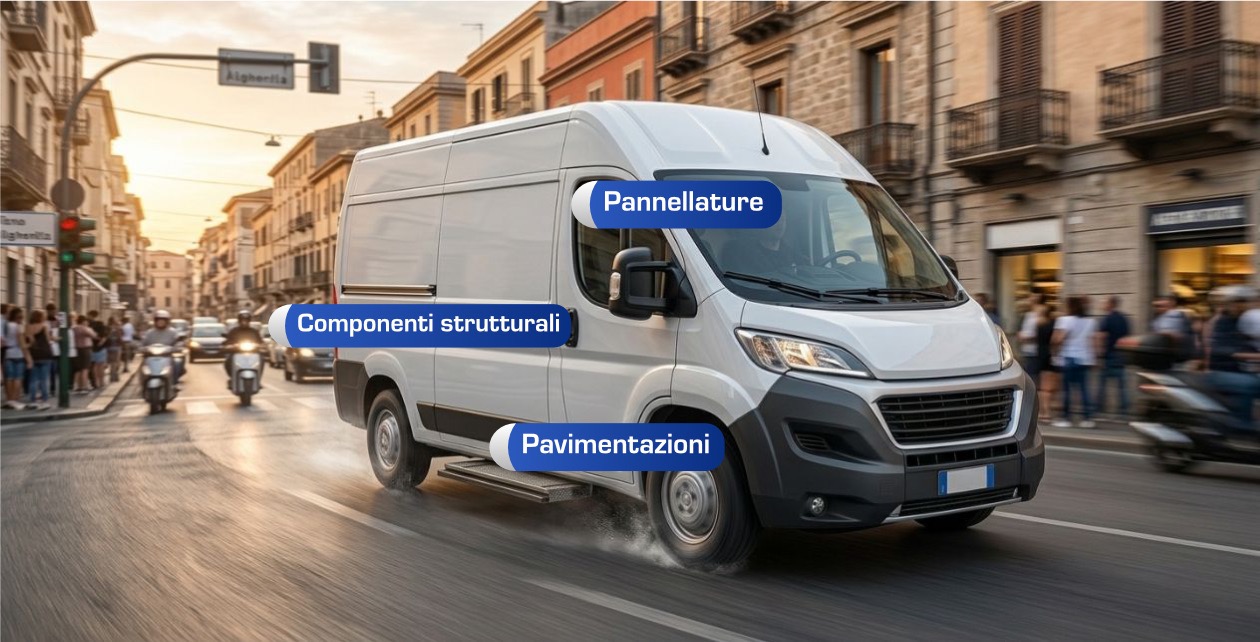 materiali d'anima per il settore dei trasporti