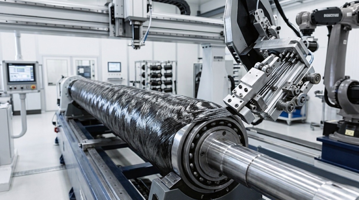 processo filament winding: il ruolo dei materiali compositi