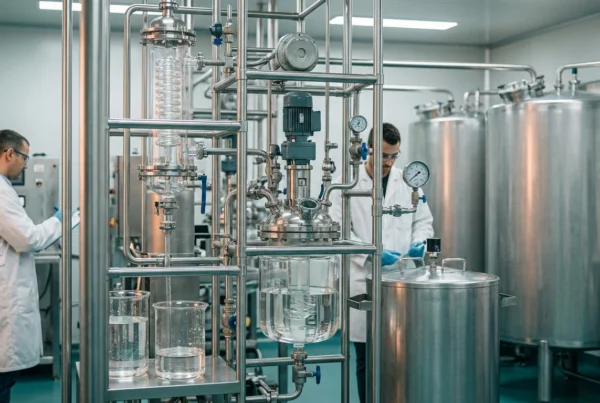 ambientazione a tema oli siliconici industriali